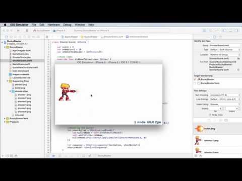 iOS Development with Swift Tutorial - 40 - Shooting the Falling Balls
