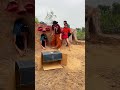 2 Ferocious Gorilla Monsters Attack 3 Beautiful Brave Girls And A Young Man Screams In Fear