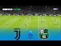 JUVENTUS vs SASSUOLO Live | Serie A 2026 | 21 March 2026 | Simulation PES 2021 Gameplay