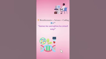 “What Happens When DNA Meets a Computer? 💡 #Bioinformatics #Shorts”
