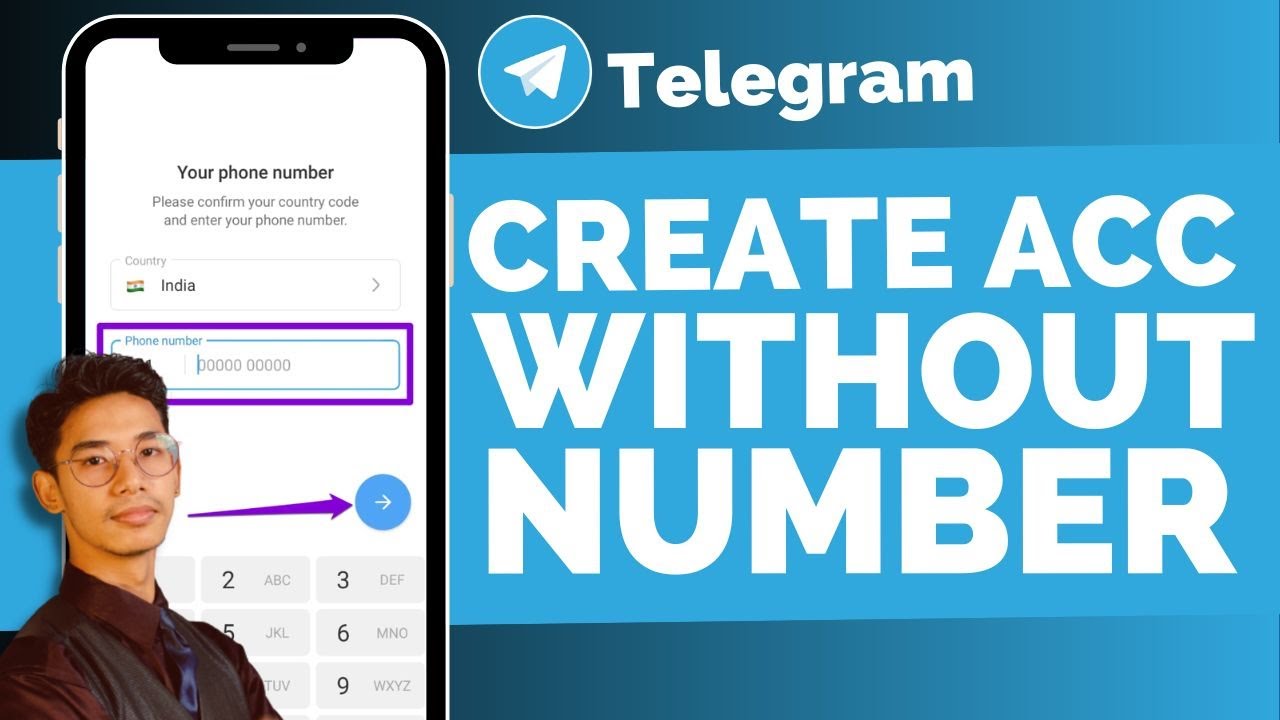 How To Create A Telegram Account Without A Phone Number ! - YouTube