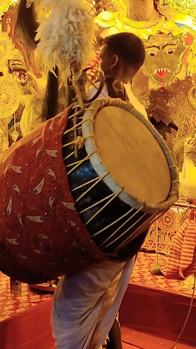 Festive rhythm 🪘 Durga puja dhaki #shorts #durgapuja #dhak #beats #kolkata #festival