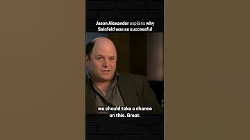 Jason Alexander explains why Seinfeld was so successful