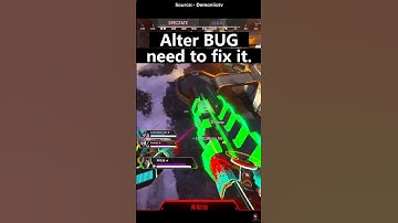 Alter BUG need to fix it #apexlegends #shorts