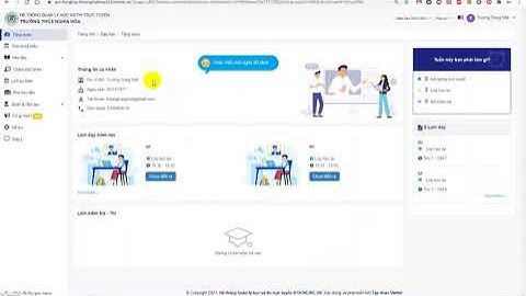 HƯỚNG DẪN TẠO THỜI KHOÁ BIỂU TRÊN K12 online