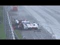 24 Heures du Mans:  crash of the Toyota n°8 and the Audi n°3