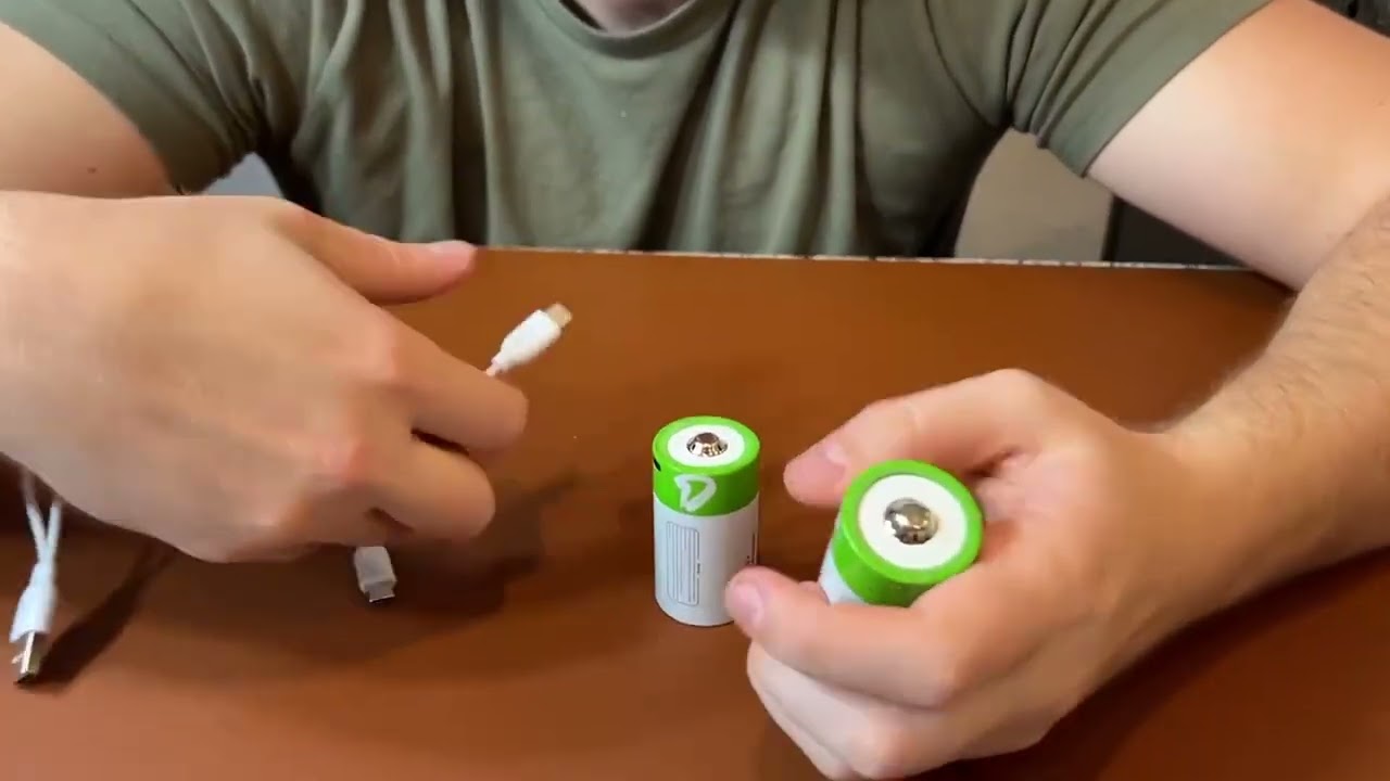 volkate Rechargeable D Batteries 2 Pack, Lithium D Cell Batteries with USB C Charging Cable Review