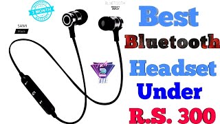 Best Bluetooth headset under rs 300 , Unboxing and review, Best Sound Quality?