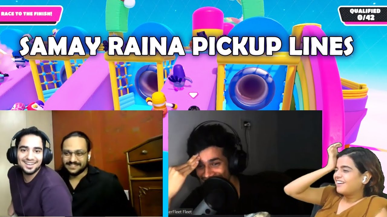 Samay Raina Best Pickup Lines with Suhani shah GamerFleet And Karan Singh | Samay Raina BEst Play