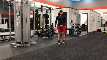 Matthew Ibrahim | Cable 1-Arm Offset Bowler Squat