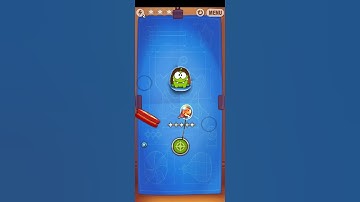 Cut The Rope Experiments Shooting the Candy 3 stars walkthrough LEVEL 2-15