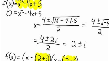 AA2 4.5a Beginning complex zeros