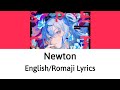 [English/Romaji Lyrics] Newton - Hoshimachi Suisei (星街すいせい)【Hololive】