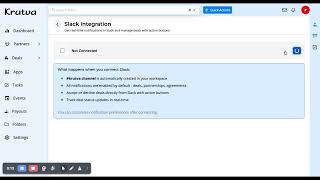 Krutva Slack Integration for Shopify Partner Deals | Real Time Updates