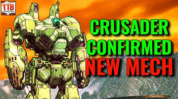 First new mech in 3 years! Meet the Crusader! - MWO News - Mechwarrior Online 2022