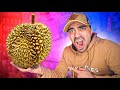 جربت أغرب فاكهة في العالم فاكهة الدوريان 