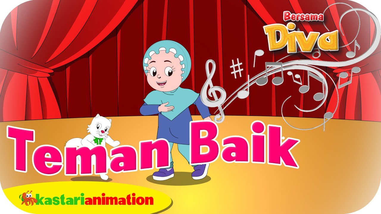 TEMAN BAIK Lagu Anak Indonesia HD Kastari Animation Official