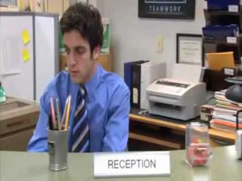 The Office Michael Stares At Ryan - YouTube