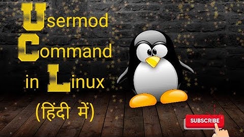 Usermod Command  in Linux