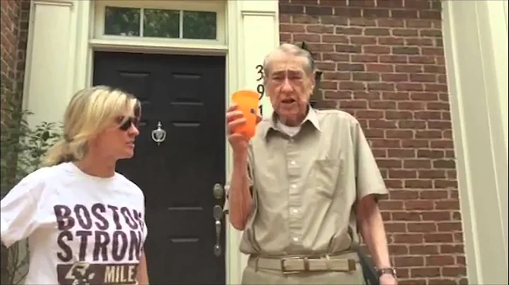 89 year-old takes #IceBucketChalle...