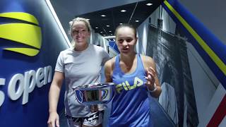 Winner's Walk, Presented by Emirates: Ashleigh Barty and Coco Vandeweghe