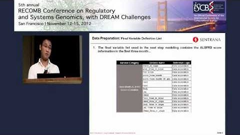 Sentrana Presents Prize Winning ALS Research at RECOMB Conference