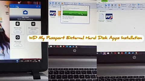 WD My Passport External Hard Disk | Apps & Cloud ☁️ Backup Installation | Western Digital | 2TB