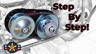 Coleman Mini Bike Torque Converter Install