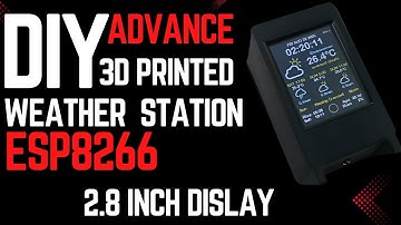 Build a Smart Weather Station with WiFi & 6-Day Forecast Display | Using 6 Layer PCB from @JLCPCB