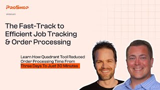 From Days to Minutes: The Fast-Track to Efficient Job Tracking &amp; Order Processing