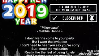 Pillowcase - Gabbie Hanna (karaoke lyrics)