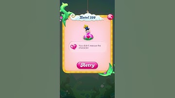 Candy Crush Saga (Petal Peril) (Character: Mr Nutcracker) Level Failed / You Pressed the quit button