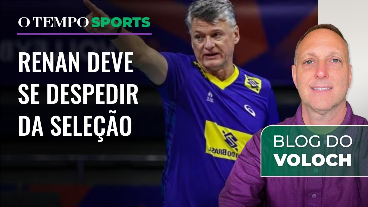 Renan Dal Zotto não é mais técnico da seleção masculina de vôlei