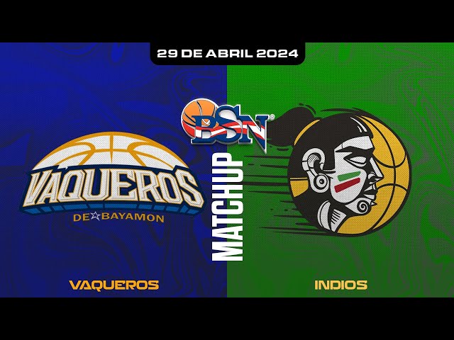 Vaqueros de Bayamón vs. Indios de Mayagüez - BSN2024