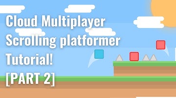 Cloud Multiplayer Scrolling Platformer Tutorial  | PART 2 |  scratch tutorial
