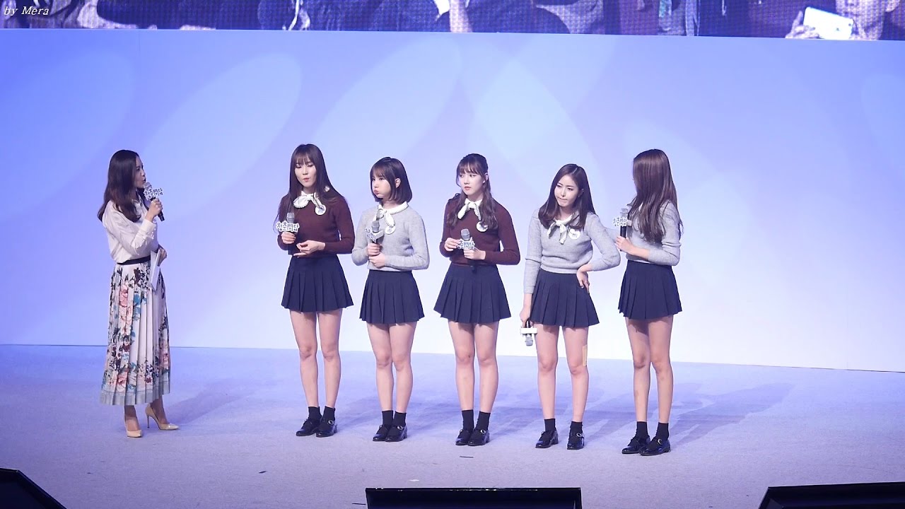 161103 여자친구 (GFRIEND) 인터뷰+Ment [전체] 직캠 Fancam (청춘문답라이브퀴즈콘서트) by Mera