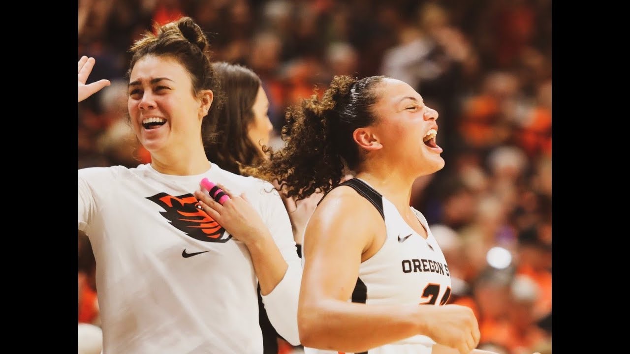 Recap No. 9 Oregon State women's basketball holds off No. 14 Utah in