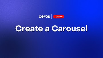 Create a Carousel