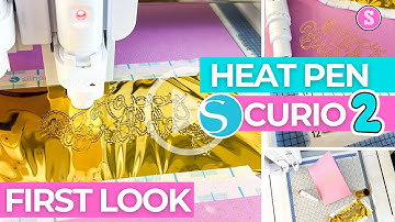 🔥 Silhouette Heat Pen Foiling: First Look (CAMEO 5, Curio 2, Portrait 4 Compatible)