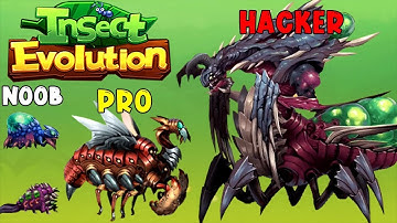 NOOB vs PRO vs HACKER - Insect Evolution Full Gameplay (Part 106)