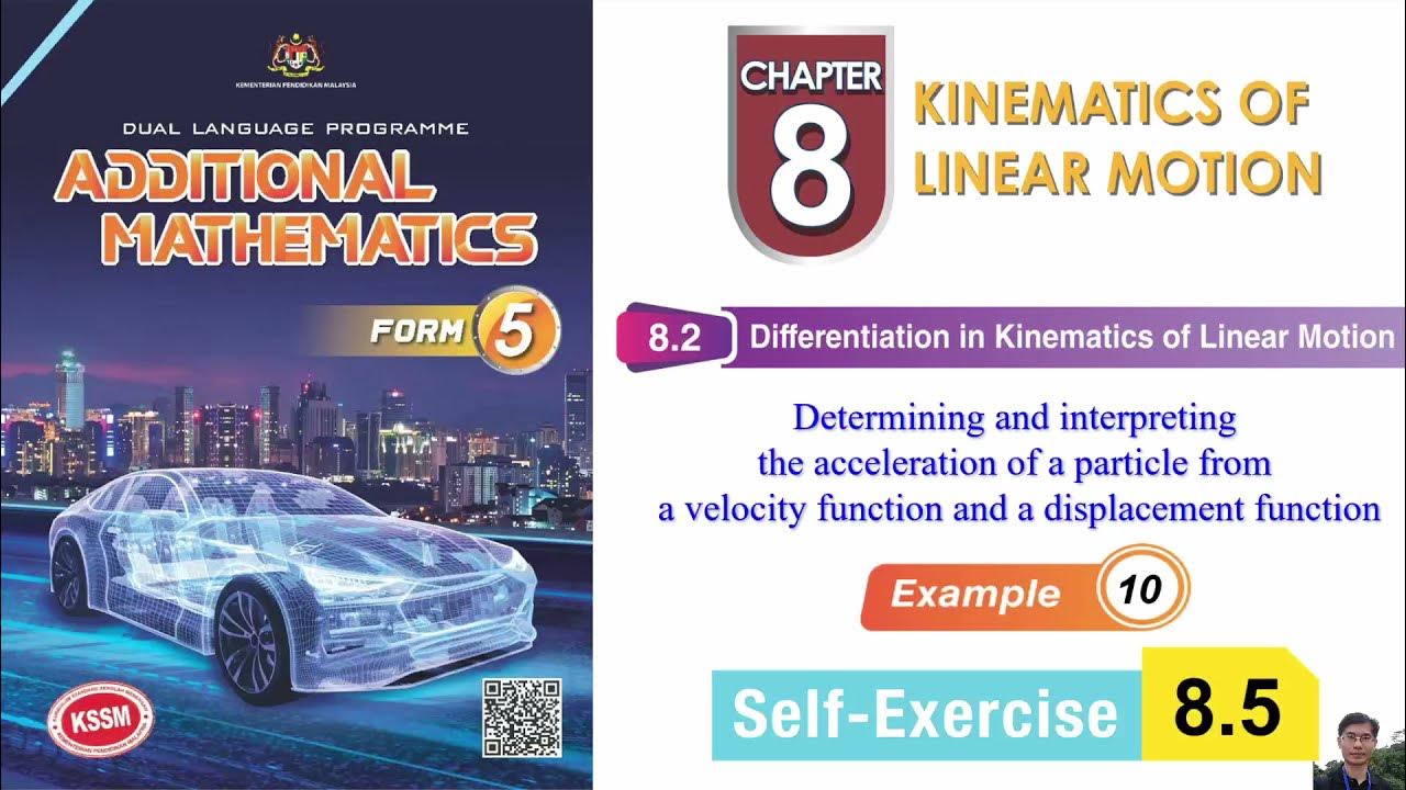 Kinematics of Linear Motion (Example 10) YouTube