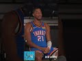 Aaron Wiggins only does ONE impression....  #thunderup