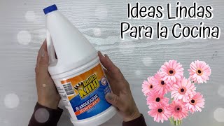 3 Lindas IDEAS para DECORAR tu COCINA / Ideas RECICLADAS / Diy´s for kitchen / ideias para cozinha