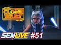 Star Wars The Clone Wars Official Trailer Review - SEN LIVE #51