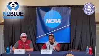 Oklahoma Sooners Baseball Coach Skip Johnson after the 14-5 loss to ECU in the NCAA CWS Regional