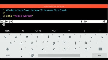 Termux shell scripting basics