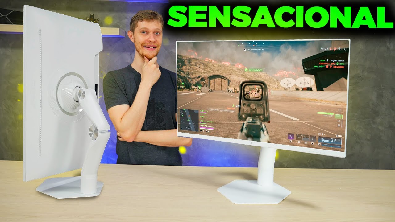 Análise do Monitor Gamer SuperFrame Orbit Plus: 27", 240Hz com Braço ...