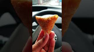 Samosa eating??