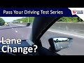 How to change lanes on the road safely