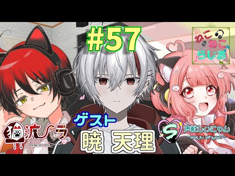 【ねこらじ】#57 友達紹介系らじお/声獣しぃにゃん枠／暁 天理【Vtuber/しにゃなま】